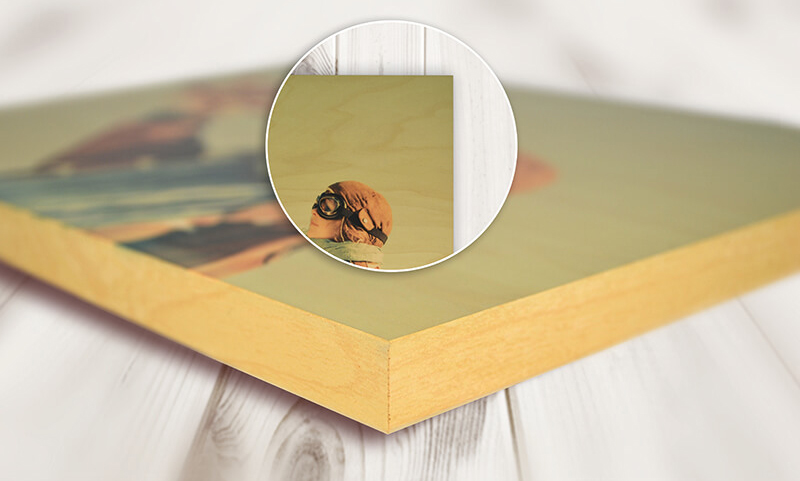 ChromaLuxe 11 x 14 Sublimation Natural Wood Photo Panel